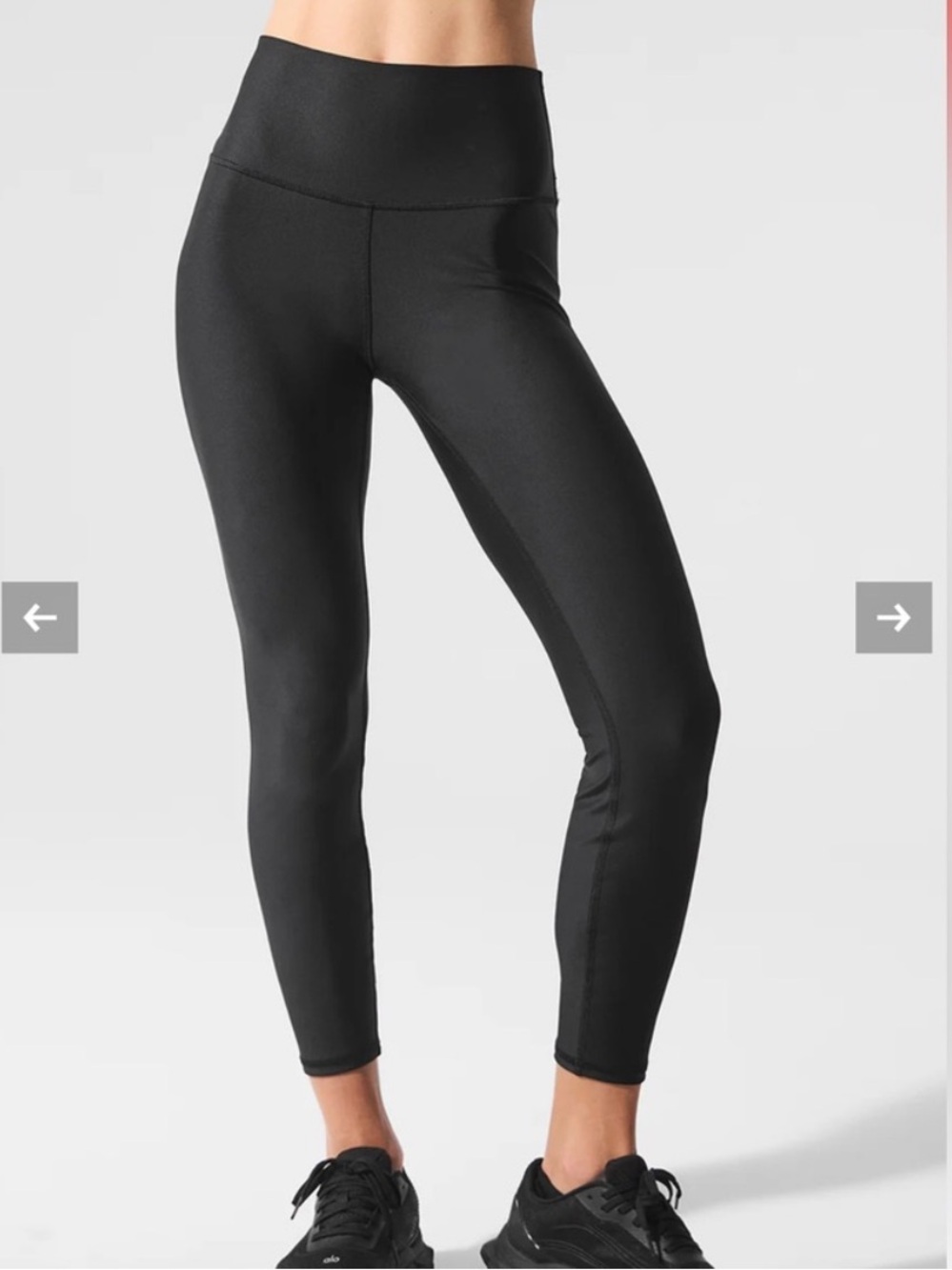ALO High-Waist Airlift Leggings - Black, Medium